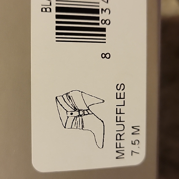 Marc Fisher Black Leather Bootie Size 7.5 - Picture 6 of 6